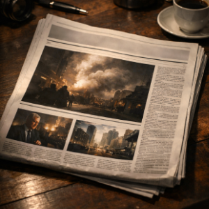 Cover Newspaper Headline Generator