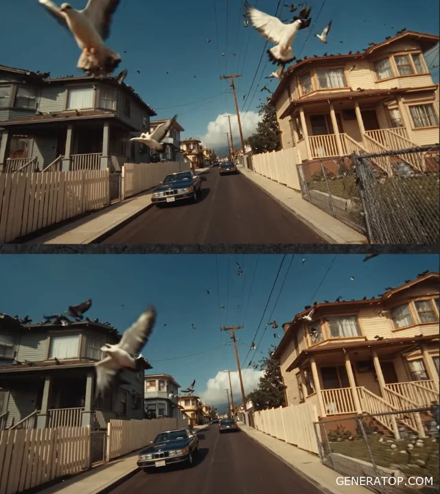 Adjusting camera and object movement when animating an image in Kling