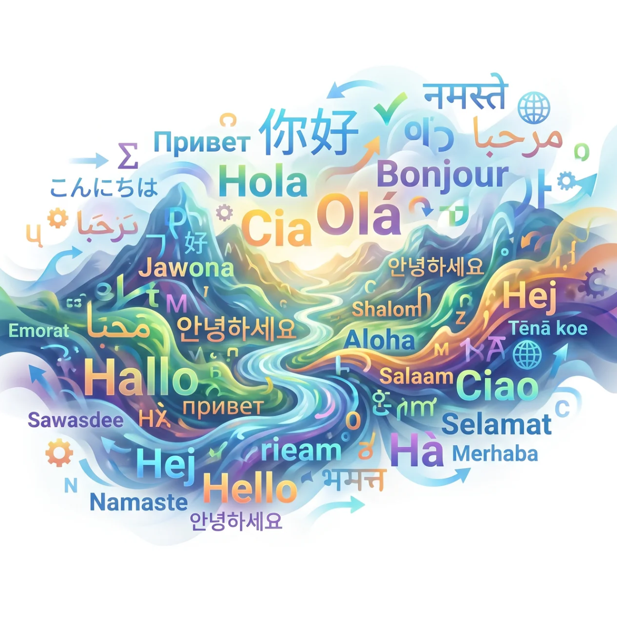 Random Multilingual Word Generator