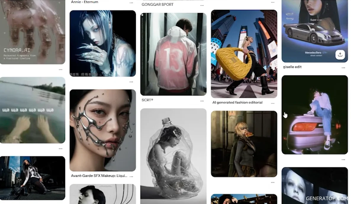 Gathering references and creating a mood board for an AI clip