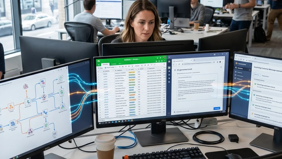 Connecting tables and databases to n8n