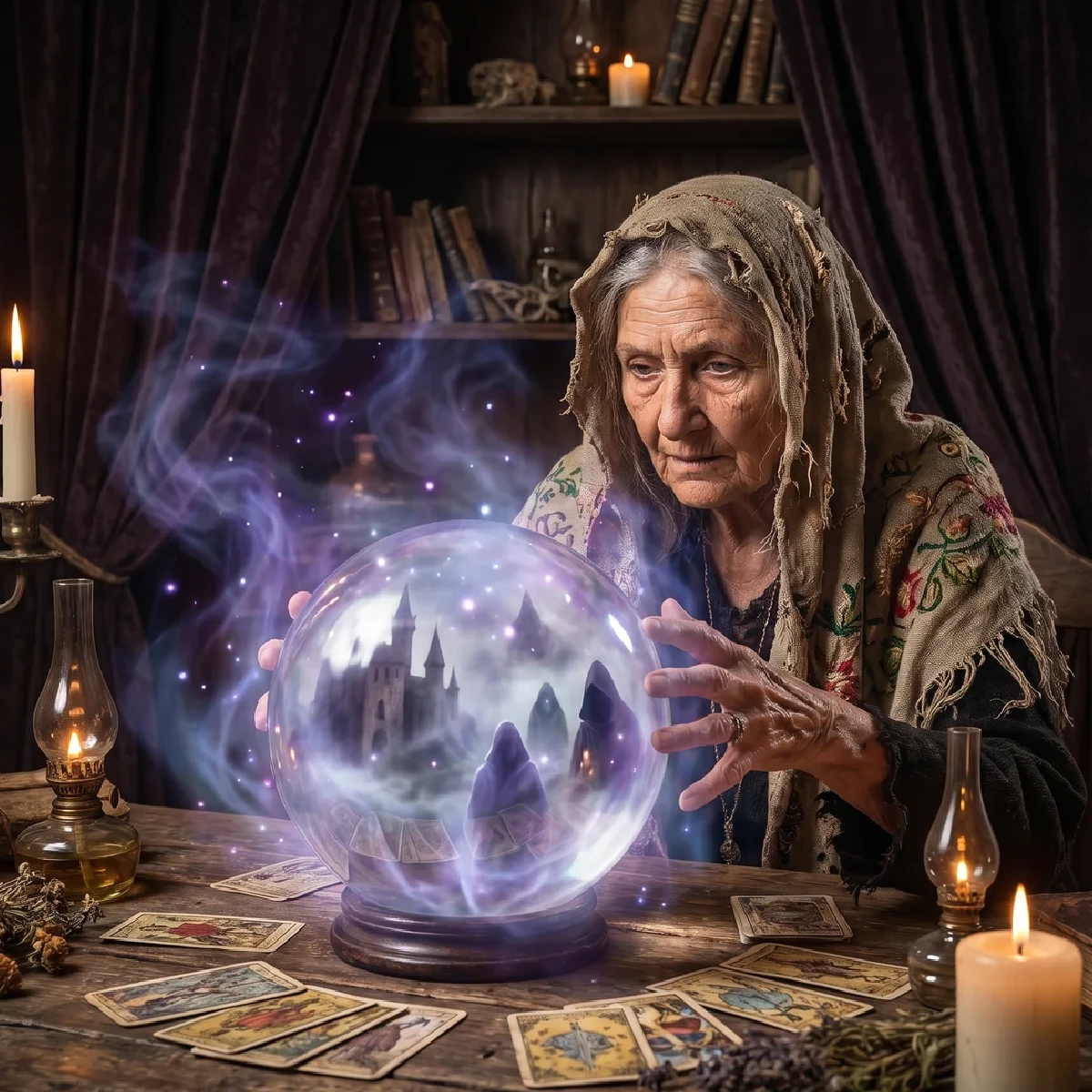 Divination Crystal Ball Generator