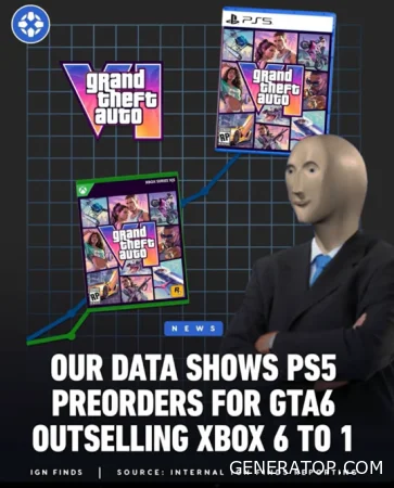 GTA 6 PlayStation vs Xbox preorders comparison