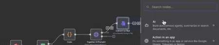 Configuring the Retry on fail parameter and error branching in the HTTP node