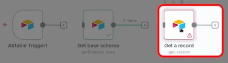 The Personal Access Tokens section in the Airtable Builder Hub with the process of selecting permissions for reading and writing data