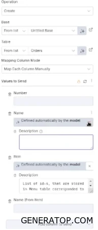 Configuring tool parameters using the option to automatically determine values based on the model