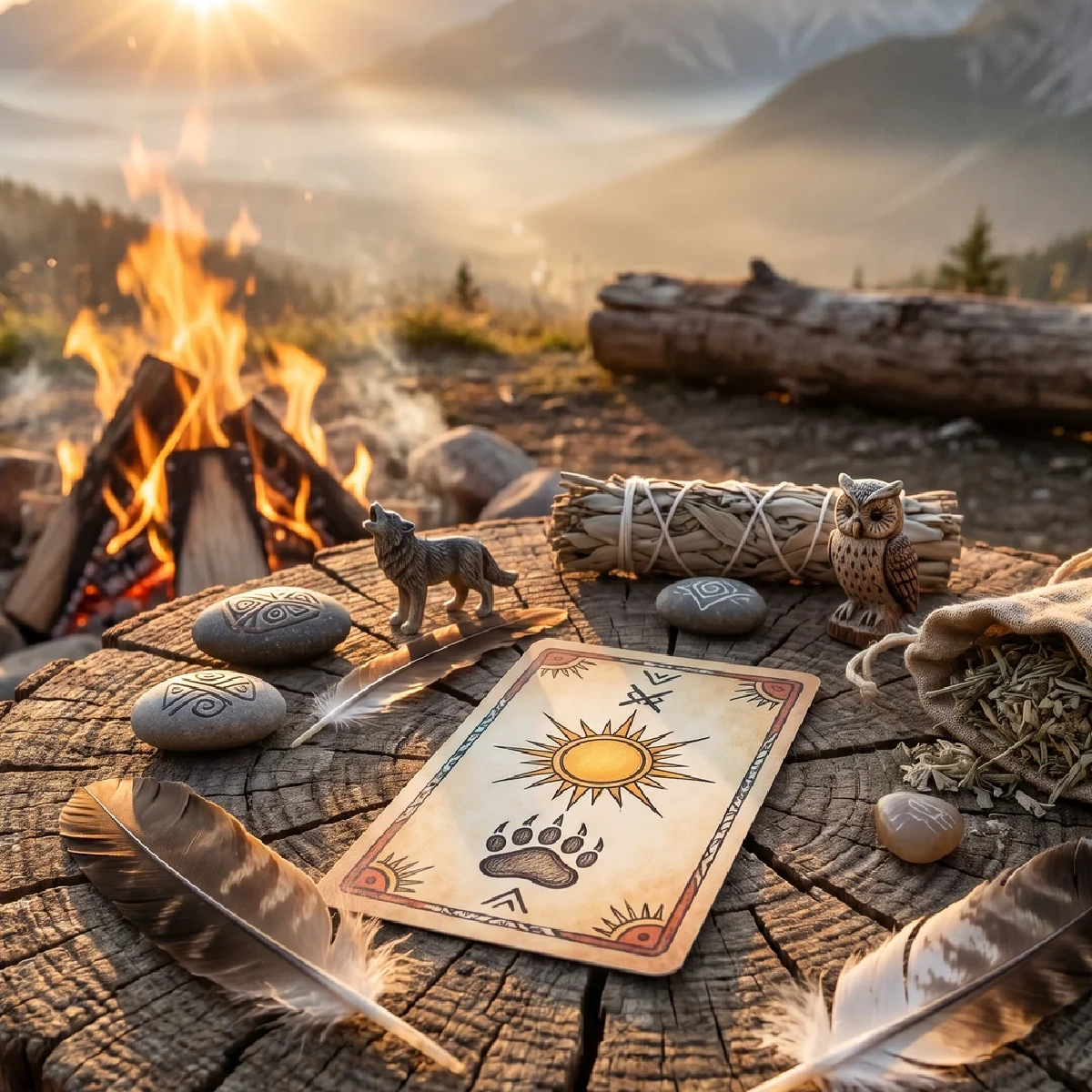 Native Oracle Cards Generator
