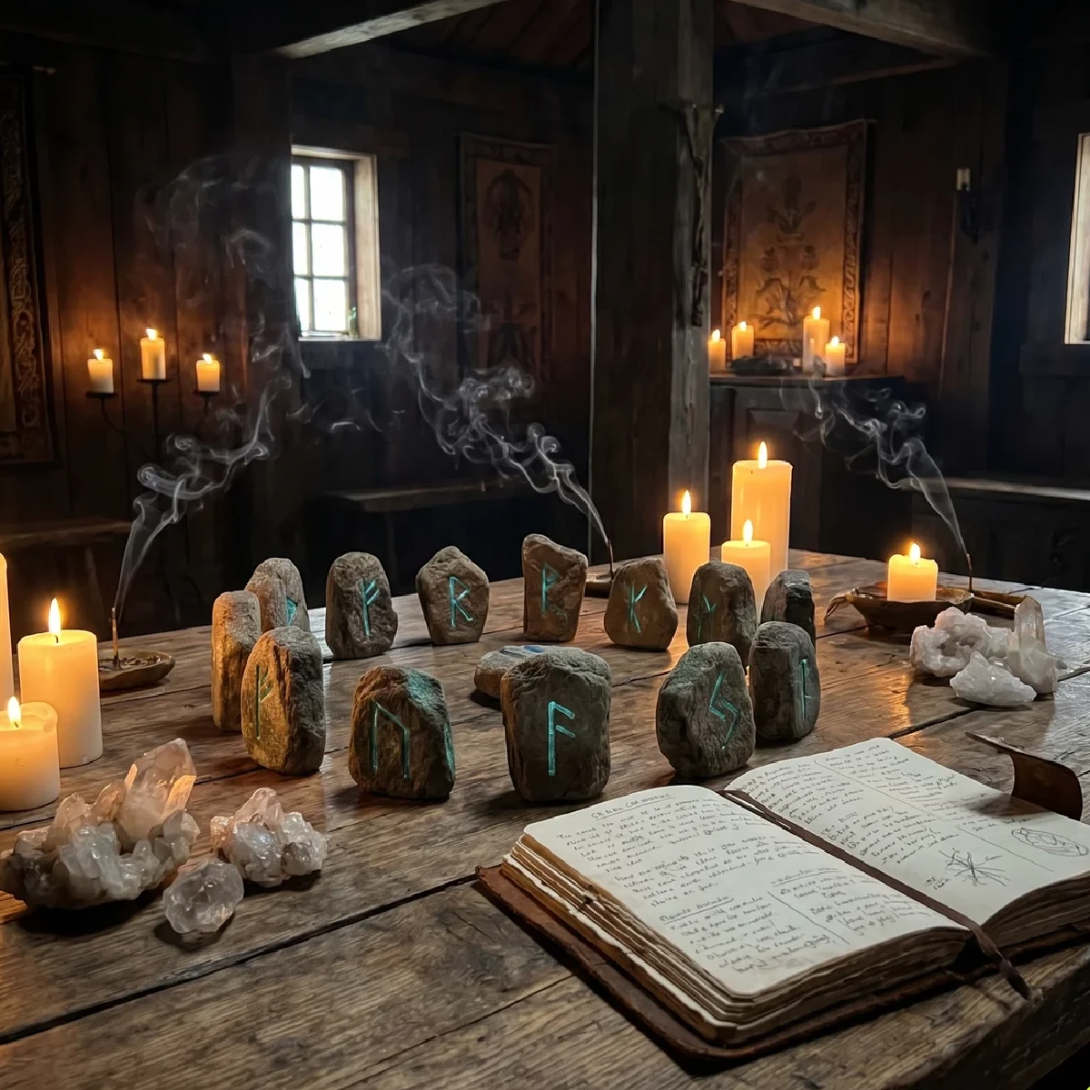 Runes Oracle Cards Generator